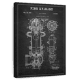 thumbnail image 1 of Elephant Stock Fire Hydrant Bw Patent Wall Art - Vertical Canvas Wall Art - Living Room Wall Decor - Profession Canvas - Black And White Decor - 32" x 48", 1 of 8