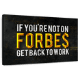 thumbnail image 1 of Elephant Stock Forbes List Wall Art - Horizontal Canvas Wall Art - Living Room Wall Decor - Inspirational And Typography Canvas - Black And White Decor - 48" x 32", 1 of 8