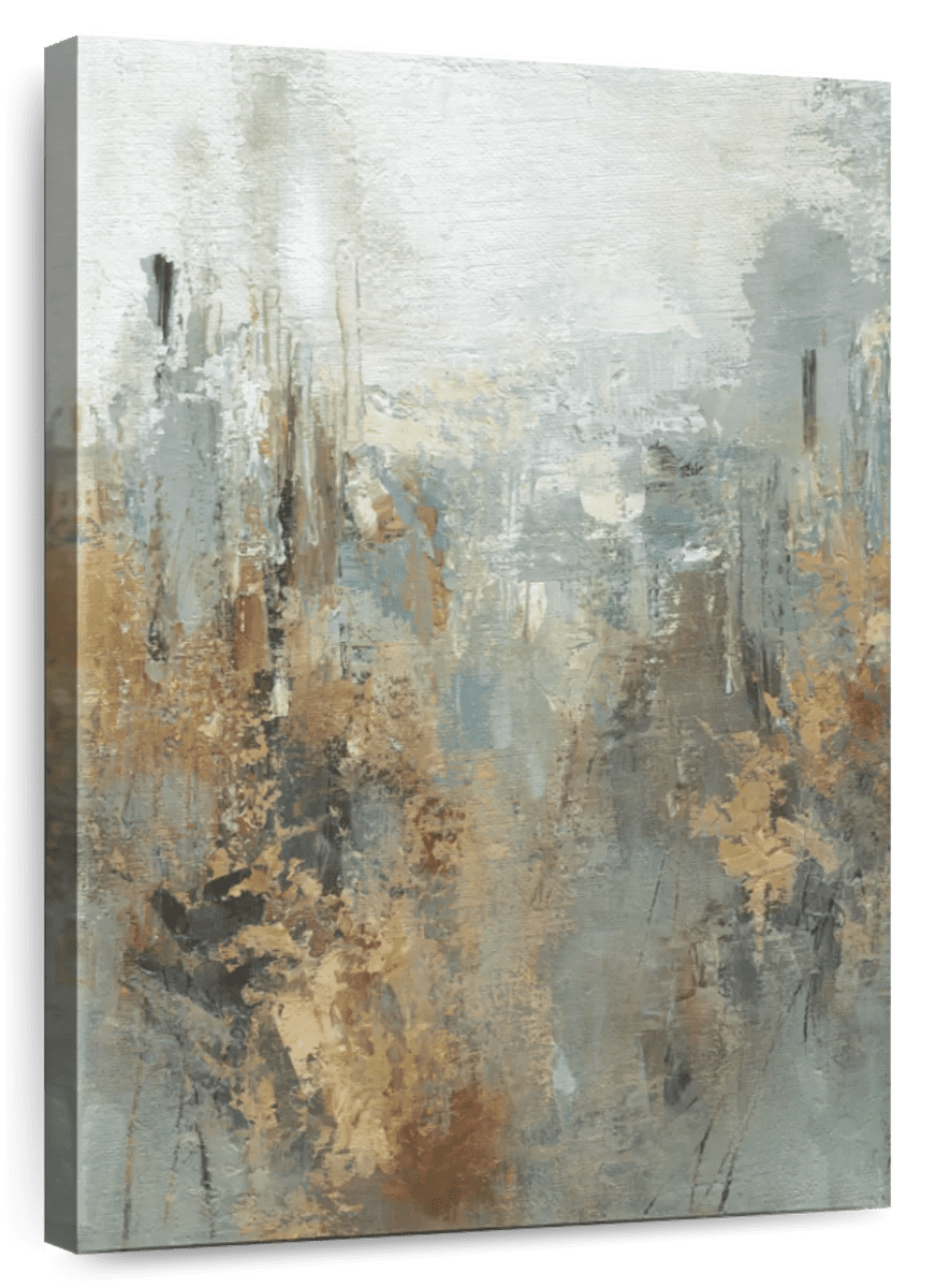 Elephant Stock Forest Lights Wall Art Vertical Canvas Wall Art