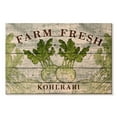 thumbnail image 1 of Elephant Stock Fresh Kohlrabi Wall Art - Horizontal Canvas Wall Art - Dining Room Wall Decor - Inspirational And Typography Canvas - Beige And Gray Decor - 51" x 34", 1 of 4