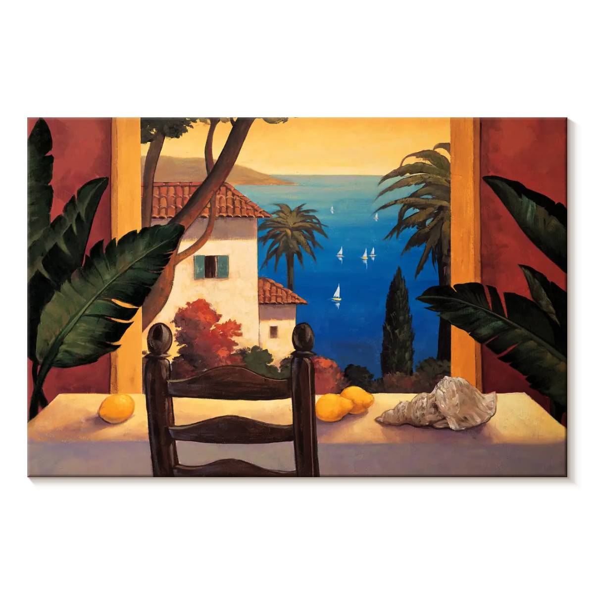 Elephant Stock Fresh Ocean Breeze I Wall Art - Horizontal Canvas Wall ...