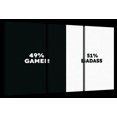 thumbnail image 1 of Elephant Stock Gamer Badass Wall Art - Horizontal Multi Panel Canvas - Living Room Wall Decor - Hobbies And Lifestyle Multi Panel - Black And White Decor - 23" x 14", 1 of 4