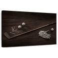 thumbnail image 1 of Elephant Stock Golf Gear Wall Art - Horizontal Canvas Wall Art - Living Room Wall Decor - Hobbies And Lifestyle Canvas - Brown And Black Decor - 48" x 32", 1 of 8