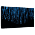 thumbnail image 1 of Elephant Stock Gothic Forest Wall Art - Horizontal Canvas Wall Art - Living Room Wall Decor - Gothic Canvas - Black And Blue Decor - 12" x 8", 1 of 8