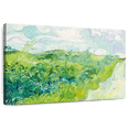 thumbnail image 1 of Elephant Stock Green Wheat Fields Auvers Wall Art - Horizontal Canvas Wall Art - Living Room Wall Decor - Nature Canvas - Beige And Blue Decor By Vincent Van Gogh - 12" x 8", 1 of 8