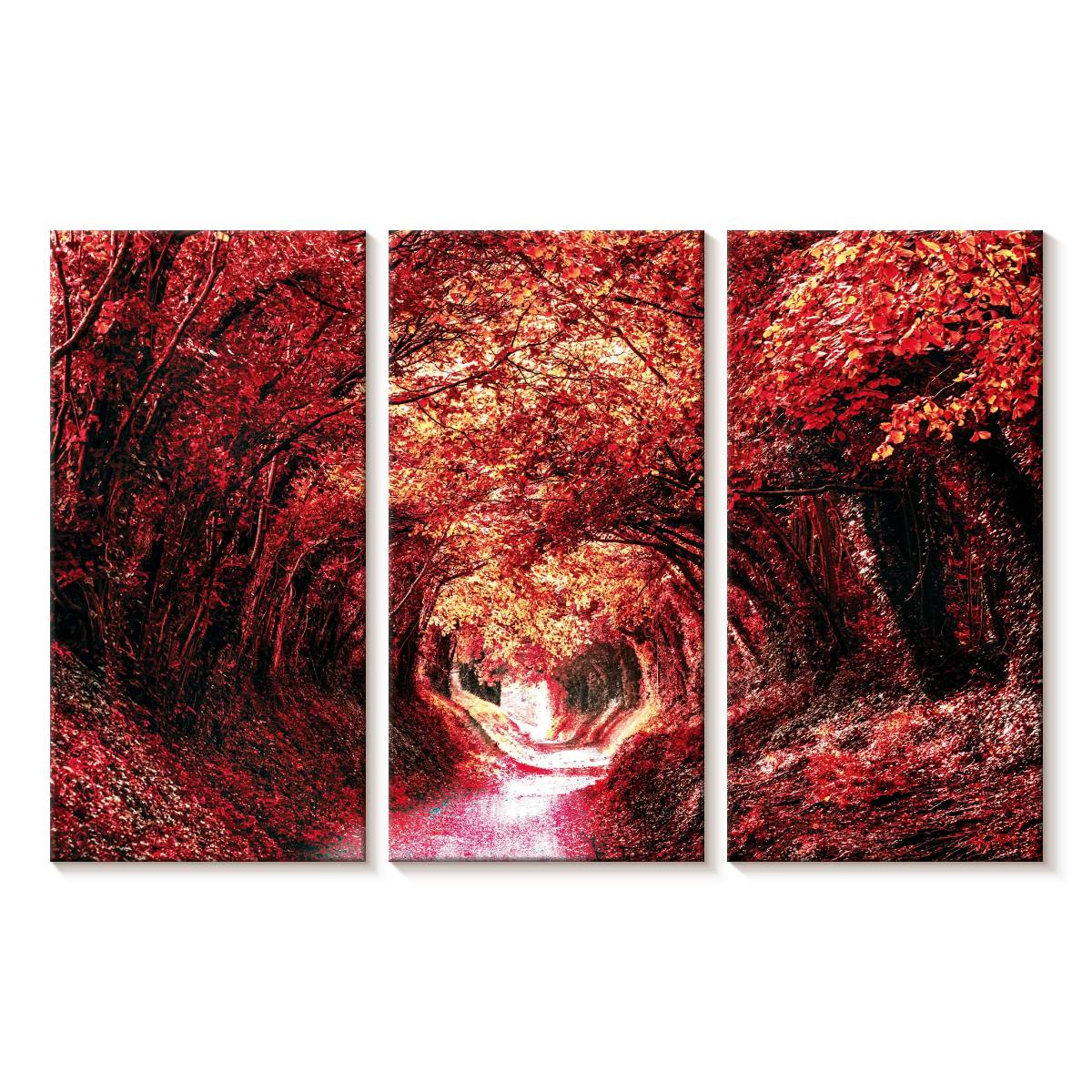Elephant Stock Halnaker Tree Path Wall Art - Horizontal Multi Panel ...