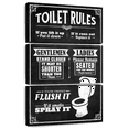 Elephant Stock His And Hers Bathroom Rules Wall Art Vertical Multi Panel Canvas Bathroom