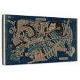 thumbnail image 1 of Elephant Stock Hokusai Kamakura Wall Art - Horizontal Canvas Wall Art - Living Room Wall Decor - People Canvas - Blue And Orange Decor By Hokusai - 24" x 16", 1 of 8