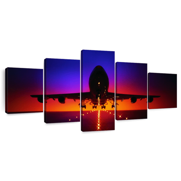 Elephant Stock Hydrangea Field Neutral Wall Art - Horizontal Multi Panel Canvas - Living Room Wall Decor - Floral And Botanical Multi Panel - Turquoise And Beige Decor By Lisa Audit - 36" x 22"