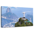 thumbnail image 1 of Elephant Stock Iconic Christ The Redeemer Wall Art - Horizontal Canvas Wall Art - Living Room Wall Decor - Places Canvas - Blue And Green Decor - 51" x 34", 1 of 8