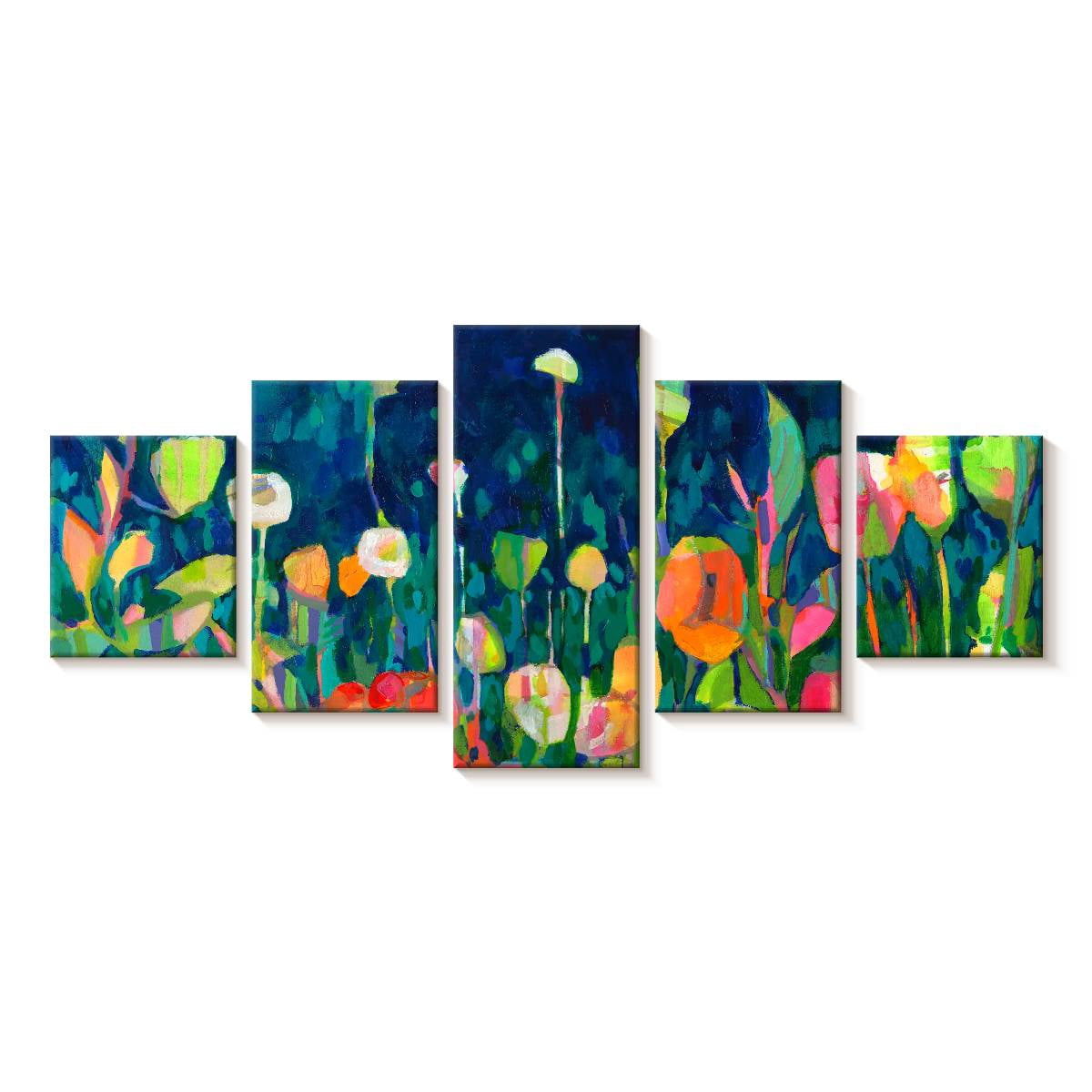 Elephant Stock Imagine A Garden Wall Art - Horizontal Multi Panel ...