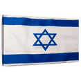 thumbnail image 1 of Elephant Stock Israel Flag Wall Art - Horizontal Canvas Wall Art - Living Room Wall Decor - Flags Canvas - Blue And White Decor - 45" x 30", 1 of 8