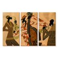 thumbnail image 1 of Elephant Stock All That Jazz Wall Art - Horizontal Multi Panel Canvas - Living Room Wall Decor - Music Multi Panel - Orange And Brown Decor By Stuart Mcclean - 23" x 14", 1 of 4
