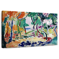 thumbnail image 1 of Elephant Stock Landscape Near Collioure Wall Art - Horizontal Canvas Wall Art - Living Room Wall Decor - Abstract Canvas - Blue And Orange Decor By Henri Matisse - 30" x 20", 1 of 8