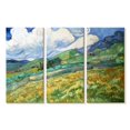 thumbnail image 1 of Elephant Stock Landscape From Saint Remy Wall Art - Horizontal Multi Panel Canvas - Living Room Wall Decor - Nature Multi Panel - White And Blue Decor By Vincent Van Gogh - 23" x 14", 1 of 4