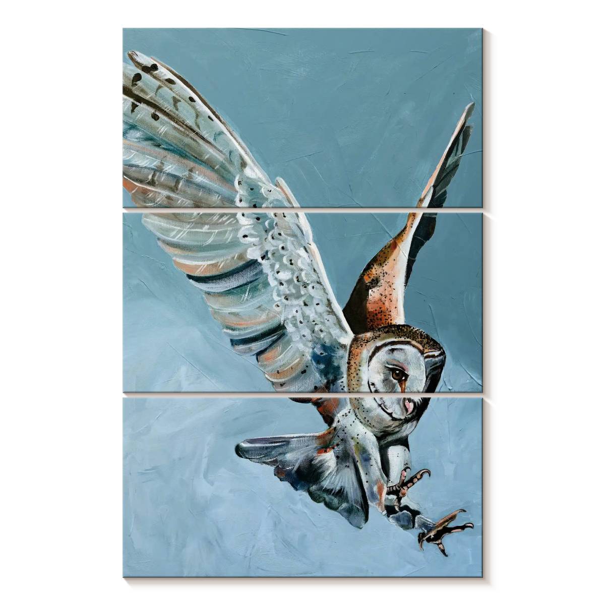 Elephant Stock At Last Wall Art - Vertical Multi Panel Canvas - Living ...