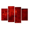 thumbnail image 1 of Elephant Stock Love Is Red Wall Art - Horizontal Multi Panel Canvas - Living Room Wall Decor - Abstract Multi Panel - Red And Decor By Luca Brandi - 30" x 18", 1 of 4