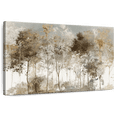 thumbnail image 1 of Elephant Stock Lush Black Forest Wall Art - Horizontal Canvas Wall Art - Living Room Wall Decor - Floral And Botanical Canvas - White And Gray Decor By Allison Pearce - 36" x 24", 1 of 8