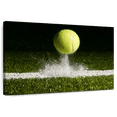 thumbnail image 1 of Elephant Stock Match Point Tennis Wall Art - Horizontal Canvas Wall Art - Living Room Wall Decor - Sports Canvas - Black And Green Decor - 48" x 32", 1 of 8