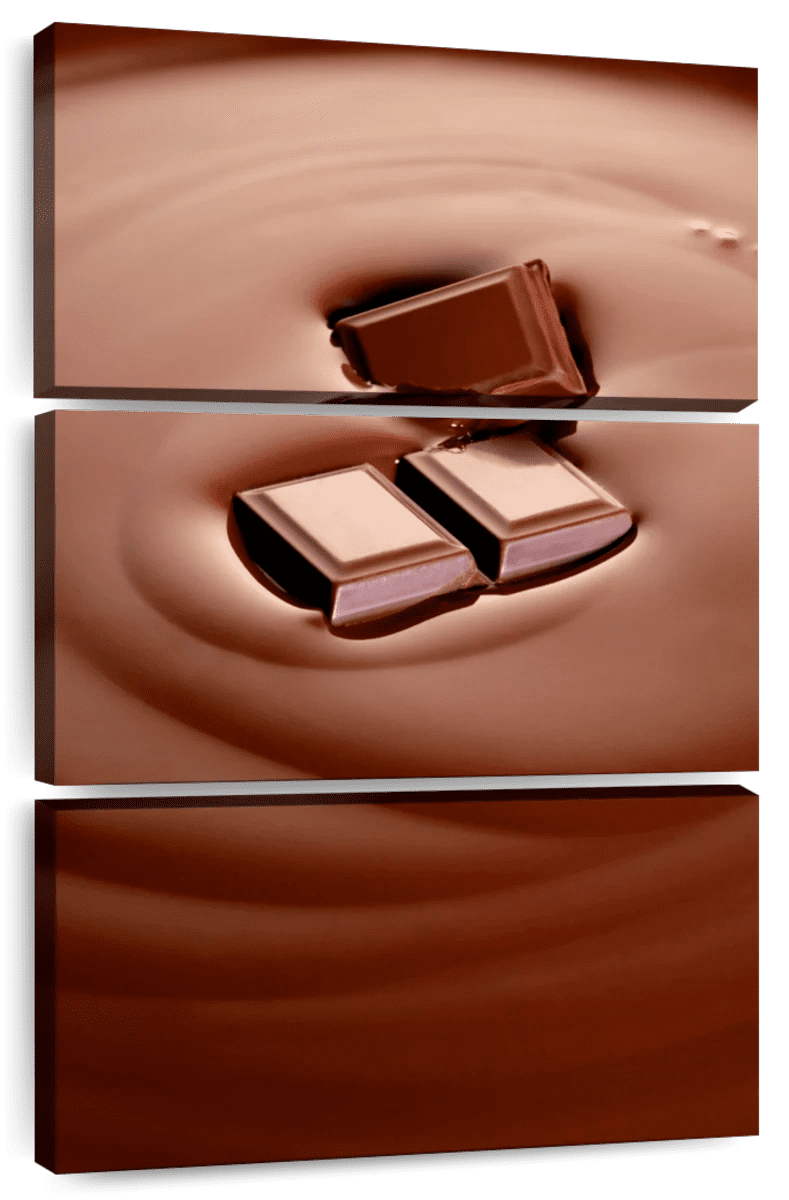 Elephant Stock Melting Chocolate Wall Art Vertical Multi Panel Canvas Elephant stock melting chocolate wall art vertical multi panel canvas