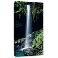 thumbnail image 1 of Elephant Stock Morne Trois Pitons Waterfall Wall Art - Nature Canvas Canvas - 30" x 60", 1 of 8