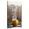 thumbnail image 1 of Elephant Stock Morning Cup Of Coffee Wall Art - Food And Drink Canvas Canvas - 27" x 54", 1 of 8