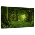 thumbnail image 1 of Elephant Stock Mossy Green Forest Wall Art - Horizontal Canvas Wall Art - Living Room Wall Decor - Nature Canvas - Green And Decor - 36" x 24", 1 of 8