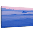 thumbnail image 1 of Elephant Stock Mountain Cloudscape Wall Art - Horizontal Canvas Wall Art - Living Room Wall Decor - Nature Canvas - Blue And Pink Decor - 48" x 32", 1 of 8