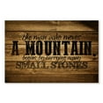 thumbnail image 1 of Elephant Stock Who Moves A Mountain Quote I Wall Art - Horizontal Canvas Wall Art - Living Room Wall Decor - Inspirational And Typography Canvas - Brown And Black Decor - 24" x 16", 1 of 4