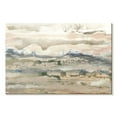 thumbnail image 1 of Elephant Stock Neutral High Desert Ii Wall Art - Horizontal Canvas Wall Art - Living Room Wall Decor - Abstract Canvas - Beige And Green Decor By Renee Stramel - 24" x 16", 1 of 4