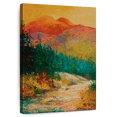 thumbnail image 1 of Elephant Stock Northern Essence Ak Wall Art - Vertical Canvas Wall Art - Dining Room Wall Decor - Nature Canvas - Orange And Green Decor By Marion Rose - 16" x 24", 1 of 8