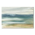 thumbnail image 1 of Elephant Stock Ocean Breeze I Wall Art - Horizontal Canvas Wall Art - Living Room Wall Decor - Abstract Canvas - Blue And Beige Decor By Carol Robinson - 39" x 26", 1 of 4