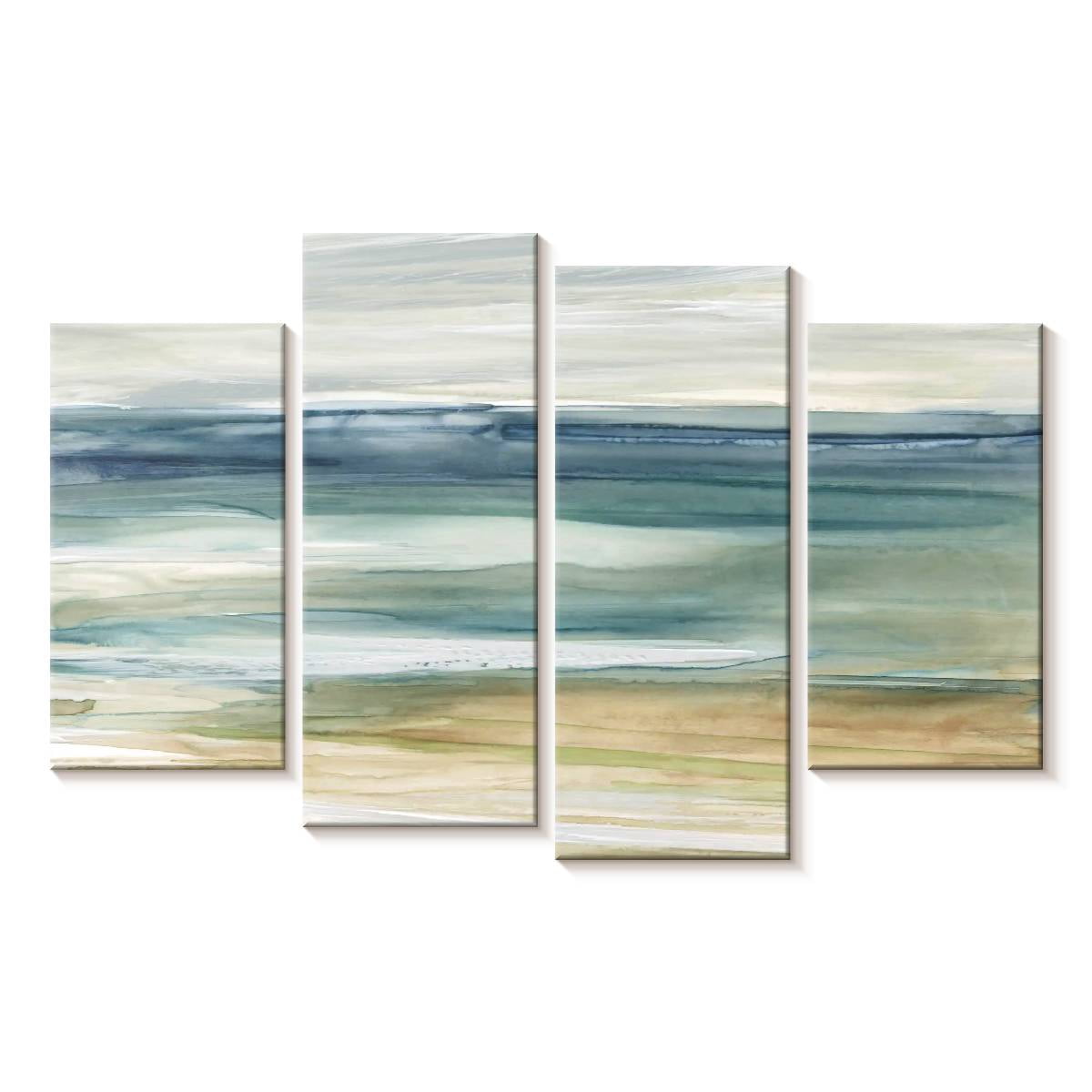 Elephant Stock Ocean Breeze I Wall Art - Horizontal Multi Panel Canvas ...