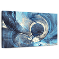 thumbnail image 1 of Elephant Stock Ocean Line Swirls Abstract Wall Art - Horizontal Canvas Wall Art - Living Room Wall Decor - Abstract Canvas - Blue And Beige Decor - 12" x 8", 1 of 8