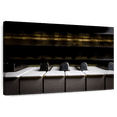 thumbnail image 1 of Elephant Stock Old Piano Keys Wall Art - Horizontal Canvas Wall Art - Living Room Wall Decor - Music Canvas - Black And Brown Decor - 39" x 26", 1 of 8