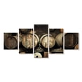 thumbnail image 1 of Elephant Stock Old Wine Cellar Wall Art - Horizontal Multi Panel Canvas - Living Room Wall Decor - Architecture Multi Panel - Gray And Brown Decor - 92" x 42", 1 of 4