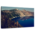 thumbnail image 1 of Elephant Stock Oregon's Crater Lake Wall Art - Horizontal Canvas Wall Art - Living Room Wall Decor - Photography Nature Canvas - Gray And Blue Decor - 39" x 26", 1 of 8