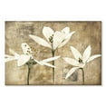 thumbnail image 1 of Elephant Stock Pencil Floral Iii Wall Art - Horizontal Canvas Wall Art - Living Room Wall Decor - Floral And Botanical Canvas - Brown And Gray Decor By Avery Tillmon - 12" x 8", 1 of 4