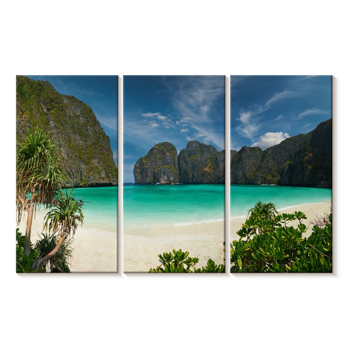 Elephant Stock Phi Phi Island Beach Wall Art - Horizontal Multi Panel ...
