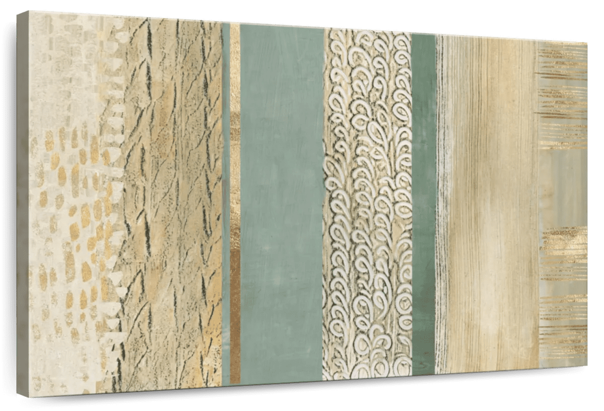 Elephant Stock Placidity Wall Art Horizontal Canvas Wall Art Living