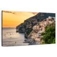 thumbnail image 1 of Elephant Stock Positano Seaside Town Wall Art - Horizontal Canvas Wall Art - Living Room Wall Decor - Beach Canvas - Green And Orange Decor - 48" x 32", 1 of 8