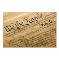 thumbnail image 1 of Elephant Stock Preamble To The Constitution Wall Art - Horizontal Canvas Wall Art - Living Room Wall Decor - Education Canvas - Beige And Black Decor - 39" x 26", 1 of 4