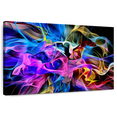 thumbnail image 1 of Elephant Stock Rainbow Fog Wall Art - Horizontal Canvas Wall Art - Living Room Wall Decor - Abstract Canvas - Black And Blue Decor - 48" x 32", 1 of 8