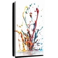 thumbnail image 1 of Elephant Stock Rainbow Water Splash Wall Art - Abstract Canvas Canvas - 12" x 24", 1 of 8
