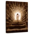 thumbnail image 1 of Elephant Stock Resurrection Of Christ Wall Art - Vertical Canvas Wall Art - Living Room Wall Decor - Religion And Spirituality Canvas - Brown And Beige Decor - 8" x 12", 1 of 8