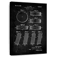 thumbnail image 1 of Elephant Stock Roll Preventing Hockey Puck Patent Wall Art - Vertical Canvas Wall Art - Living Room Wall Decor - Patent Canvas - Black And White Decor - 32" x 48", 1 of 8