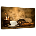 thumbnail image 1 of Elephant Stock Rustic Coffee Wall Art - Horizontal Canvas Wall Art - Living Room Wall Decor - Food And Drink Canvas - White And Brown Decor - 51" x 34", 1 of 8