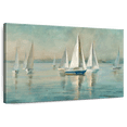 thumbnail image 1 of Elephant Stock Sailboats At Sunrise Crop Wall Art - Nautical Canvas Canvas By Danhui Nai - 12" x 8", 1 of 8