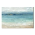 thumbnail image 1 of Elephant Stock Serene Sea Landscape Wall Art - Horizontal Canvas Wall Art - Hallway Wall Decor - Beach Canvas - Blue And White Decor By Cynthia Coulter - 48" x 32", 1 of 4