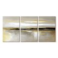 thumbnail image 1 of Elephant Stock A Silver Lining Wall Art - Horizontal Multi Panel Canvas - Living Room Wall Decor - Abstract Multi Panel - White And Black Decor By Nan - 56" x 27", 1 of 4